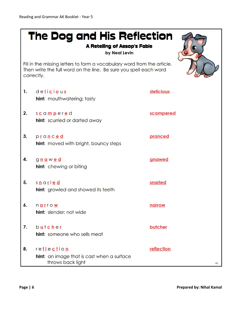 English Answers-Key for Year 5 - Cambridge - Image 3