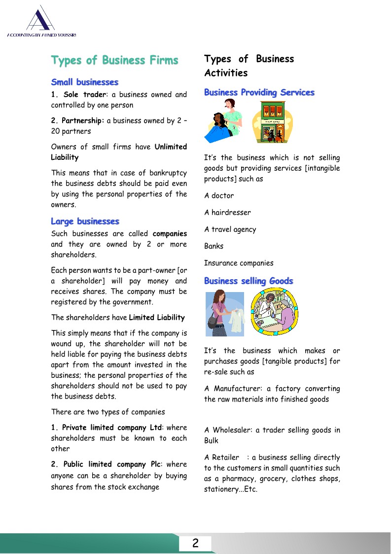 Accounting OL Cambridge Notes & workbook - Image 3